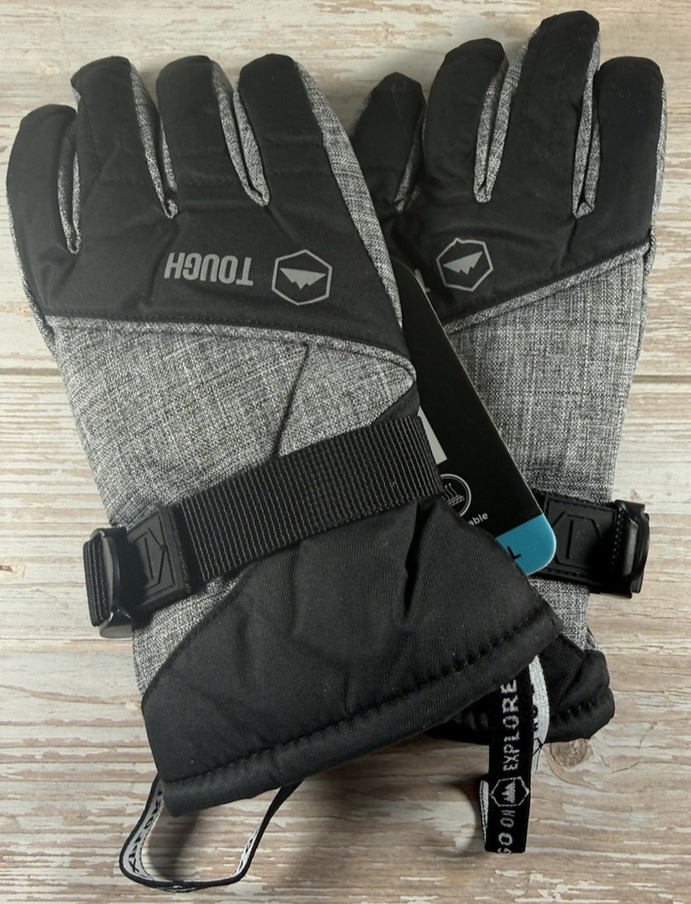Tough Outdoors Kids Insulated Waterproof Snow Gloves - Youth Small Gloves